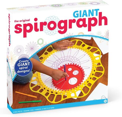 Spirograph — Fun Shapes Drawing Art Set — Classic Spirograph Gear Play With New Shapes — For Ages 8+ in Kuwait