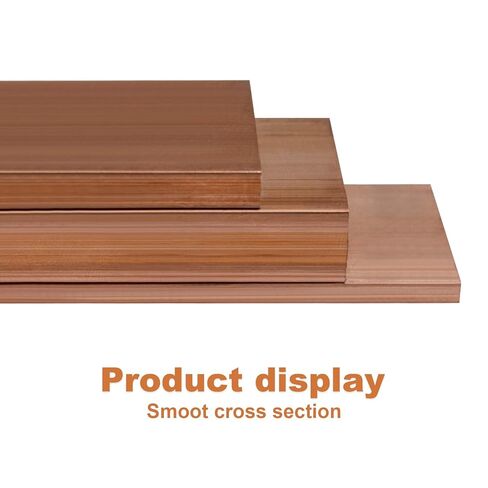 Copper Flat Bar Stock 3/8" x 1" x 6"- Knife Making, Hobby, Craft, C110-1 Bar in Saudi Arabia