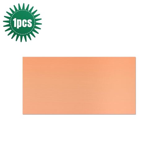 Copper Sheet Metal, 4" x 8" 16 Gauge (1.5mm Thick) Copper Plate, 99.9% Pure Copper for DIY, Jewelry Making, Electrical, Crafting, Repair, Industrial Use (1 Pack) in Kuwait