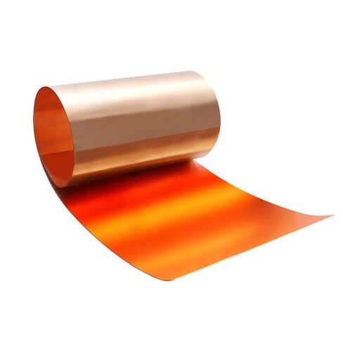 Copper Sheet Roll, 1000x25x1mm Copper Flashing Roll, 18 Gauge Thick Pure Copper Plate & Strip for Roofing, DIY Projects, House Repair, Crafts and Metal Working in Saudi Arabia