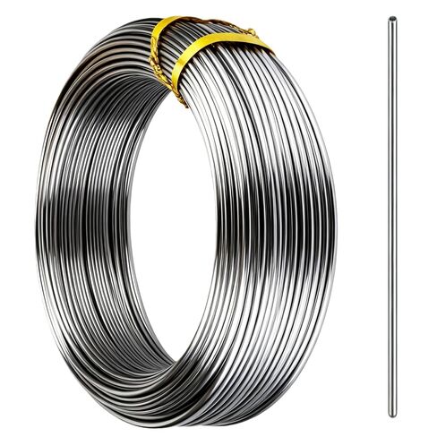 10 Gauge 304 Stainless Steel Wire 39 FT - 2.6mm Thick Annealed & Bendable Wire for Garden Fencing, Sculpture, DIY Crafts,Household Repair in Saudi Arabia