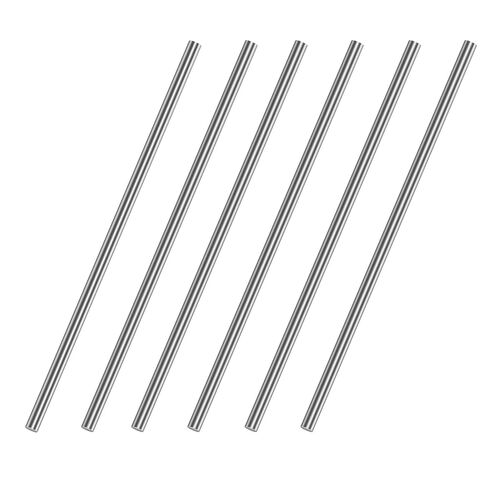 MewuDecor 5mm x 250mm 304 Stainless Steel Round Rod, Metal Solid Shaft Rods for Industry, Metal Working Hobbies and DIY Craft, 5 PCS in Saudi Arabia