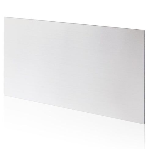 1 Pcs 430 Stainless Steel Sheet Metal 48 x 24 Inches 24GA Metal Plates Panel #4 Brushed Finish Magnetic Mount Board Wall Food Truck Restaurant Crafting Kitchen Floor Trailer Garage Gym in Saudi Arabia