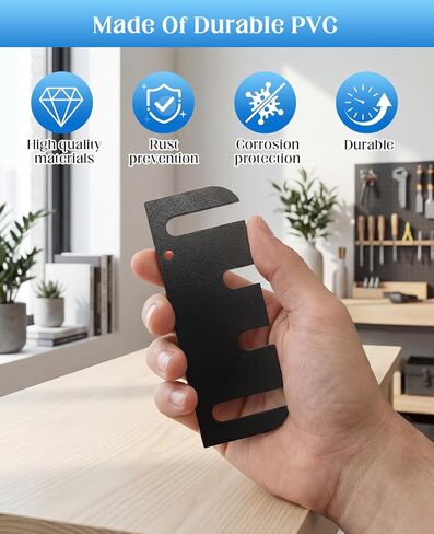 20PCS 4 Inch Door Hinge Shims, Universal Fit for 3.5" Hinges - Can Be Trimmed, 0.05 Inch Thickness in Kuwait