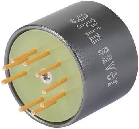 هيكل قاعدة نحاسية سميكة مطلية بالذهب 9Pin مع موصلية ممتازة لـ ECC83، 12AX7، ECC82، 12AU7، ECC81، 12AT7، 7025، CV4003، 5814، 5751 in Saudi Arabia