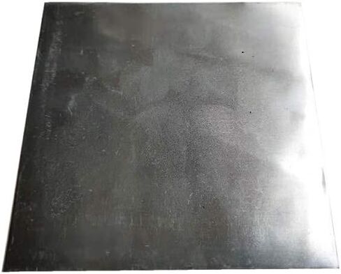 1 قطعة عالية النقاء نقي 99.9999% لوح زنك متين لوح من رقائق الزنك عرض 100 مم طول 100/150 مم السُمك: 0.02-3 مم للعلوم (اللون: 100 مم * 100 مم * 0.5 مم) in Kuwait