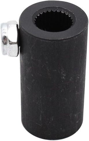 Steering Shaft Coupler 9/16"-26 Spline to 3/4" Round Smooth Steering Joints Compatible for Standard GM Vega in Kuwait