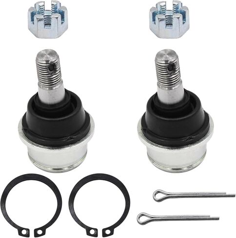 Ball Joint Kit Compatible with Rancher 350/420/400, Foreman 450/500, Rubicon 500, Rincon 650/680, Pioneer 500-1000 – Replaces OEM 51375-HP5-601 & 51355-HN0-A01 – Upper/Lower ATV Ball Joints in Kuwait
