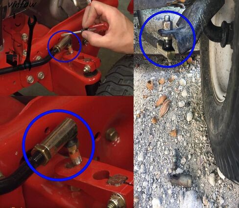 2 pcs Tractor Ball Joint for MTD Cub Troy Bilt Huskee 923-0448 923-0448A 723-0448 723-0448A Replacement Bad Boy 099-6046-00,AOS, MZ, ZT, Lightning, Pup Parts in Saudi Arabia