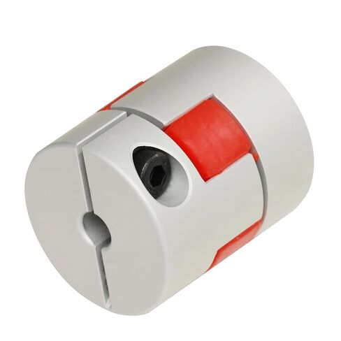 عمود مرن اقتران OD 20 مم طول 25 مم تتحمل 05 مم، قارنة توصيل بأكسيد سبائك الألومنيوم لأجهزة التوجيه CNC والطابعات ثلاثية الأبعاد ومعدات التشغيل الآلي in Kuwait