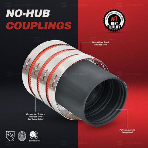 درع ملون عالي التحمل، وصلة توصيل عملاقة بدون محور، وصلة مقاس 15 بوصة، باللون الأحمر in Kuwait