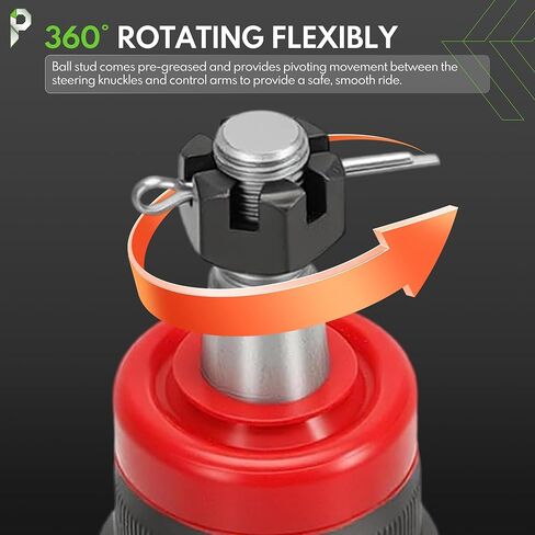 Ball Joint Kit Replacement Heavy Duty, Compatible with Jeep TJ/XJ/YJ/ZJ/Unlimited LJ/Unlimited LJ Rubicon, Replaces#10642 in Kuwait