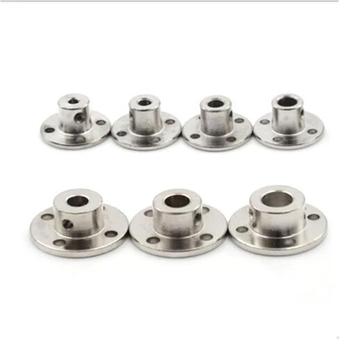 1pc Rigid Flange Coupling 2mm/3mm/3.17mm/4mm/5mm/6mm/6.35mm/7mm/8mm/10mm/11mm/12mm Motor Guide Shaft Coupler(11mm) in Saudi Arabia