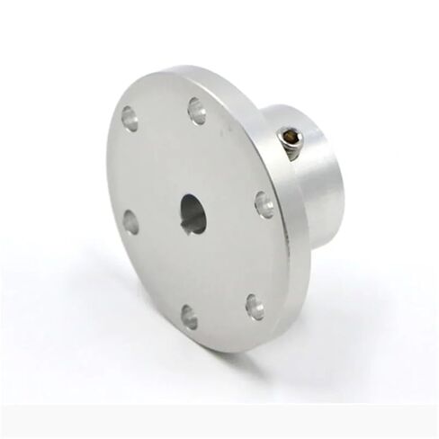 1PC Flange Coupling Aluminum Alloy Diameter 5 6 8 10mm 12 14 15 16 18 mm Keyway Coupling(10mm Keyway) in Saudi Arabia