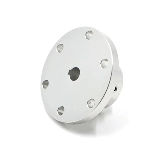 1PC Flange Coupling Aluminum Alloy Diameter 5 6 8 10mm 12 14 15 16 18 mm Keyway Coupling(10mm Keyway) in Saudi Arabia