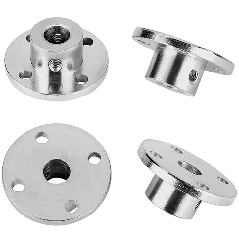 4 حزمة 8 مللي متر شفة اقتران موصل جامدة دليل الصلب نموذج مقرنة رمح تركيبات in Kuwait