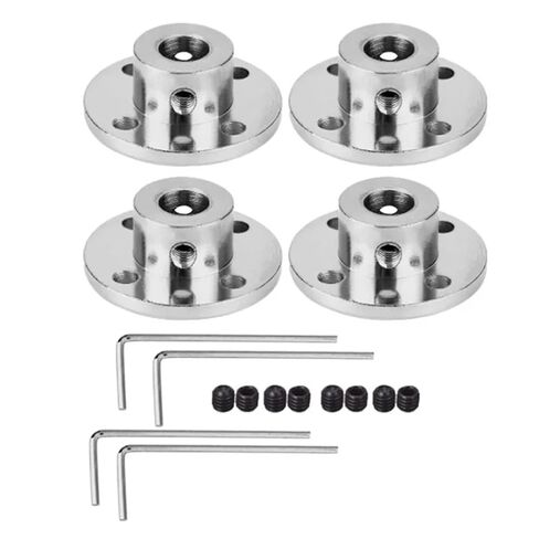 4Pack 8mm Flange Coupling Connector Rigid Guide Steel Model Coupler Shaft Fittings in Saudi Arabia