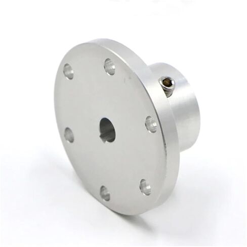 1PC Flange Key Coupling/Internal Diameter 8/10/12/14/15/16mm Strength Aluminum Alloy Omnidirectional Wheel Parts(10mm) in Saudi Arabia