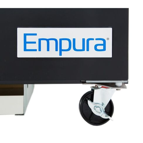 Empura 24" Single Tap Beer Dispenser | Commercial Direct Draw Draft Kegerator for Restaurant Pub Bar | (1) 1/2 Keg Capacity, 24.1"W x 32"D x 36.2"H, Stainless Steel Faucet Countertop, Black, 115v in Kuwait