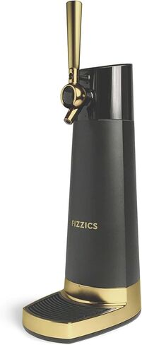 FIZZICS - DraftPour Beer Dispenser - Converts Any Can or Bottle Into a Nitro-Style Draft, Gift for Men and Beer Enthusiast, Beer Tap Draft Machine - Includes Upgraded Metal Tap Handle - Copper in Saudi Arabia