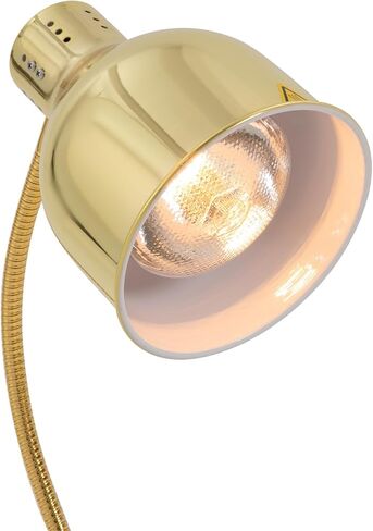 مصباح تسخين الطعام برأس مزدوج، ضوء تسخين الطعام التجاري بقدرة 500 وات مع لمبتين، مصباح تسخين كهربائي محمول من الفولاذ المقاوم للصدأ للمطعم، البوفيه، تقديم الطعام، المطبخ in Kuwait