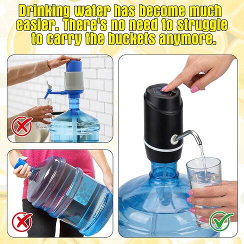 Maxdot 4 Pieces Lemonade Stand Supplies, 5 Gallon Electric Water Dispenser with Straw Brush, Straw Puncher for Plastic Lids, Lemonade Cups, Stainless Steel Muddler for Fresh Squeezed Drinks in Saudi Arabia