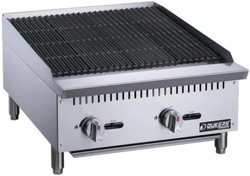 Dukers DCRB24 24 in. W Countertop Charbroiler in Saudi Arabia