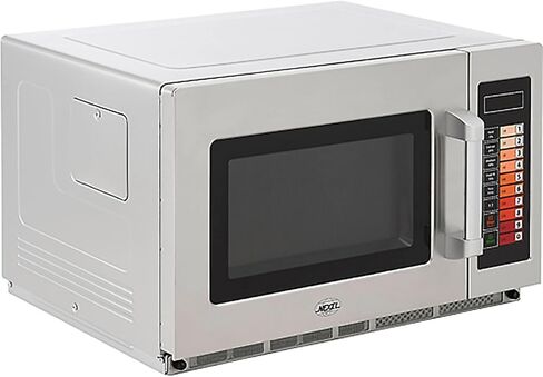 ميكروويف نيكسيل التجاري العالمي 243325 - 1.2 قدم مكعب. قدم - 1200 وات - التحكم بلوحة المفاتيح - فضي in Kuwait