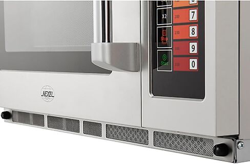 ميكروويف نيكسيل التجاري العالمي 243325 - 1.2 قدم مكعب. قدم - 1200 وات - التحكم بلوحة المفاتيح - فضي in Kuwait