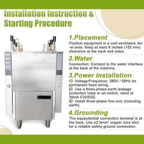 110V Commercial Automatic Lifting Noodle Cooker With 6 baskets Noodle Auto-Fill Water Ramen/Noodle Cooker Range With Thermostat Control, Commercial Kitchen Equipment,9KW in Kuwait