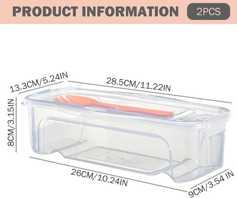 قطعتان من طباخ المعكرونة في الميكروويف القابل للتكديس مع غطاء مصفاة وشوكة، خالية من مادة BPA، طباخ المعكرونة في الميكروويف، صانعة المعكرونة سريعة وسهلة للمنزل والمكتب والمنزل الصغير لإعداد الوجبات in Kuwait