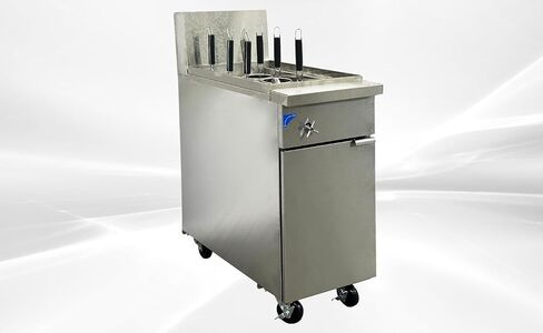 Commercial Gas Pasta Cooker, 70000 BTU, 11 Gallon Capacity, 6 Holes, Stainless Steel Construction PC11-1 ETL in Saudi Arabia
