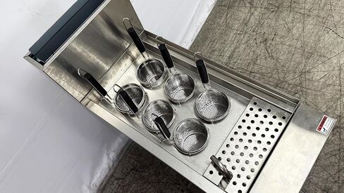 Commercial Gas Pasta Cooker, 70000 BTU, 11 Gallon Capacity, 6 Holes, Stainless Steel Construction PC11-1 ETL in Saudi Arabia