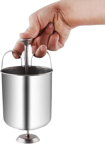 صانعة ميدو فادا من الفولاذ المقاوم للصدأ - فاداس وكعك مقرمشة بشكل مثالي - آلة سهلة الاستخدام لصنع ميدو فاداس والدونات محلية الصنع (الفولاذ المقاوم للصدأ) in Kuwait