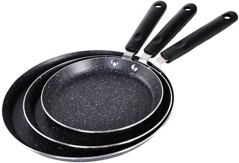 Non-Stick Crepe Pan 18cm, Metal Pancake Maker for Gas and Induction Cookers, Even Heat Distribution Frying Skillet for Pancakes Roti Dosa Omelette in Saudi Arabia