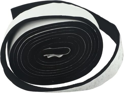 High Temperature BBQ Grill Gasket Seal Tape, Fire Resistant Fiber Sealing Strip for Smoker Oven Door Lid, Heat Resistant Adhesive Tape 2.5CM x 2.5M in Saudi Arabia