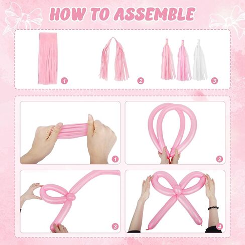 156Pcs Pink Balloon Garland Arch Kit, Hot Pink Metallic Rose Gold Chrome Confetti Balloons for Wedding Women Birthday Princess Theme Bridal Baby Shower Mother's Valentine's Day Party Decorations in Kuwait