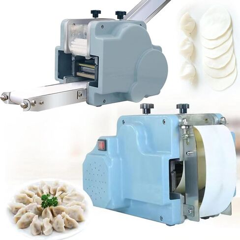 Commercial Dumpling Skin Machine, Spring Roll,Momo Maker with 8cm Round Molds Wonton Wrapper Dough Maker Pieces,RavioliSkinMolds,Raviolidumplingskinmolds in Saudi Arabia