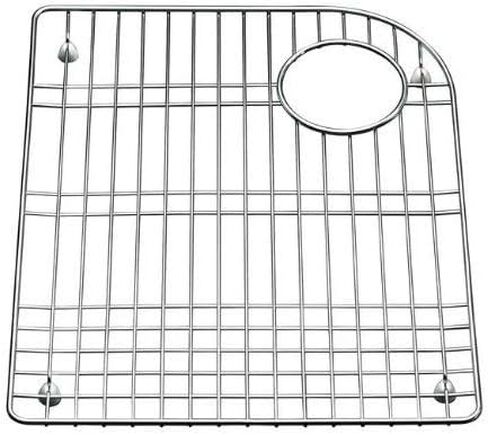 KOHLER K-6001-ST 14.7 Stainless Steel Sink Rack, 17-5/8" x 14-1/4", Use with Executive Chef™ Sinks, Dishwasher Safe, Rubber Feet in Saudi Arabia