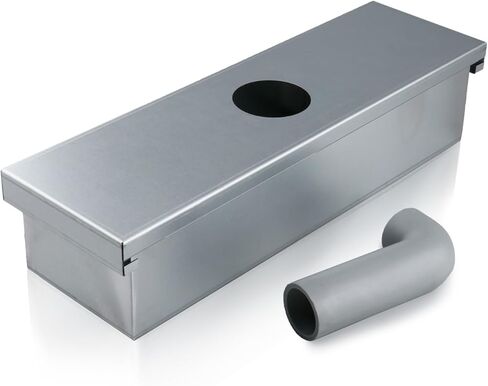 Grease Box for Commercial Exhaust Fans and Food Truck Exhaust Fans, Grease Catcher Includes Downspout, Rooftop Grease Holder for Kitchen in Kuwait