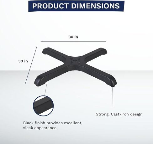 قاعدة طاولة تجارية مقاس 30 × 30 بوصة in Kuwait