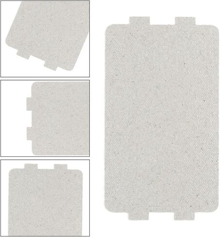 Microwave Oven Mica Wave Guide Cover Sheet, High Temperature Resistant Insulating Plate for Home Appliances, 11.6 x 6.5cm in Saudi Arabia