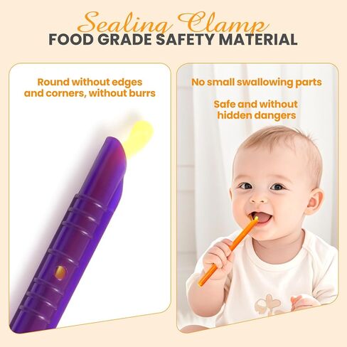 Gripstick Bag Clips, 12Pack Chip Clips with Stay, Sealing Clips for Multi-Size Bags to Keep Food Crispy & Fresh and Prevent Waste in Saudi Arabia