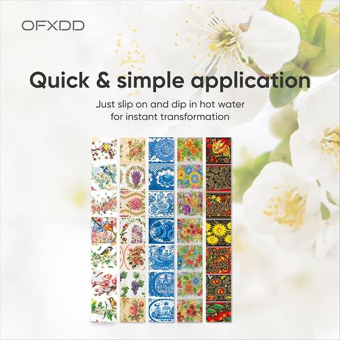 Egg Wraps Easter with Patterns 35 Pcs - Traditional Ukrainian Egg Decorating Kit - Easter Egg Wraps Ukrainian, Orthodox, Slavic - Thermo Heat Easter Egg Shrink Wrappers for Pysanky in Saudi Arabia