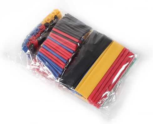 164pcs Heat Shrink Tubing 8 Sizes Electric Insulation Tube Kit Industrial Shrink Wrap Tube for Cable Wire Repair in Saudi Arabia