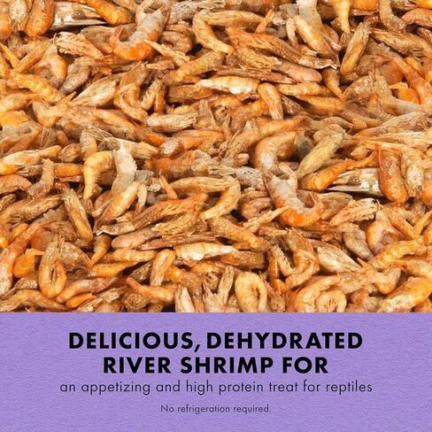 Zilla Reptile Food Munchies River Shrimp for Turtles, Salamanders, Axolotls, and Large Tropical Fish, 2-Ounce in Saudi Arabia