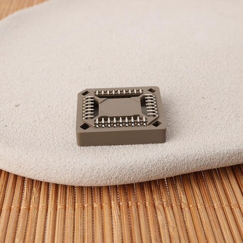 SING F LTD 10pcs 32 Way 2.54mm Pitch SMD PLCC IC Socket for Electronics and Circuit Boards in Saudi Arabia