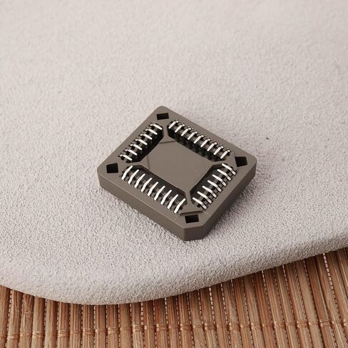 SING F LTD 10pcs 32 Way 2.54mm Pitch SMD PLCC IC Socket for Electronics and Circuit Boards in Saudi Arabia