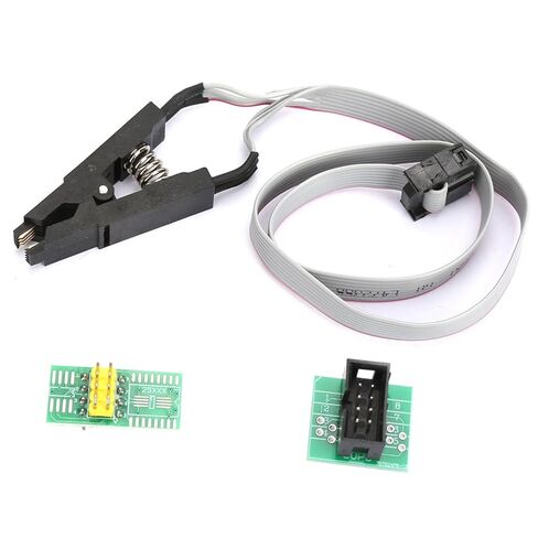 SOIC8 SOP8 Flash Chip IC Test Clip Programming Socket Adapter Board Cable for SOP8 Chips Connection Online Programming in Saudi Arabia