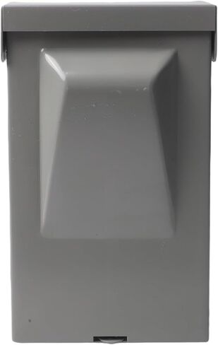 مفتاح فصل التيار المتردد الخارجي 30 أمبير مع مقبض قابل للسحب 120/240 فولت مرحلة واحدة 2 قطب غلاف فولاذي مجلفن مقاوم لتسرب الماء لأنظمة تكييف الهواء in Kuwait